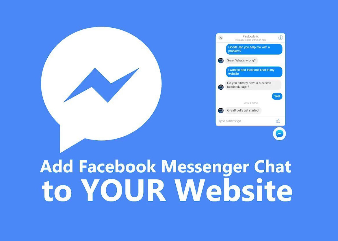 Add Facebook Customer Chat to Your Website